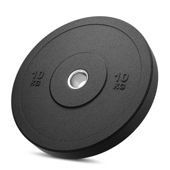 Spare Rubber Weight Plates, Rubber Weight Plates for Home Gym & Exercise (Black- 20Kg Weight(10Kgx2))